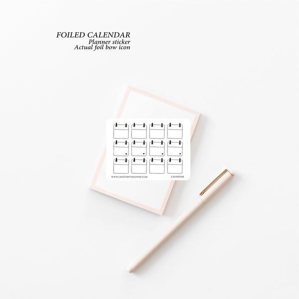 Calendar | Foiled Icons