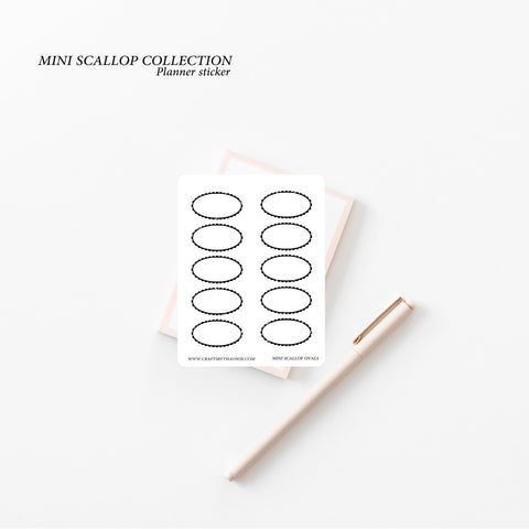 Oval Mini Scallop | Layering Elements