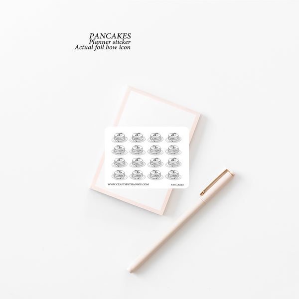 Pancakes | Foiled Icons