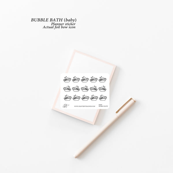 Bubble Bath (Baby) | Foiled Icons