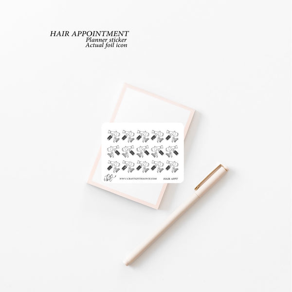 Hair Appointment | Foil Icons